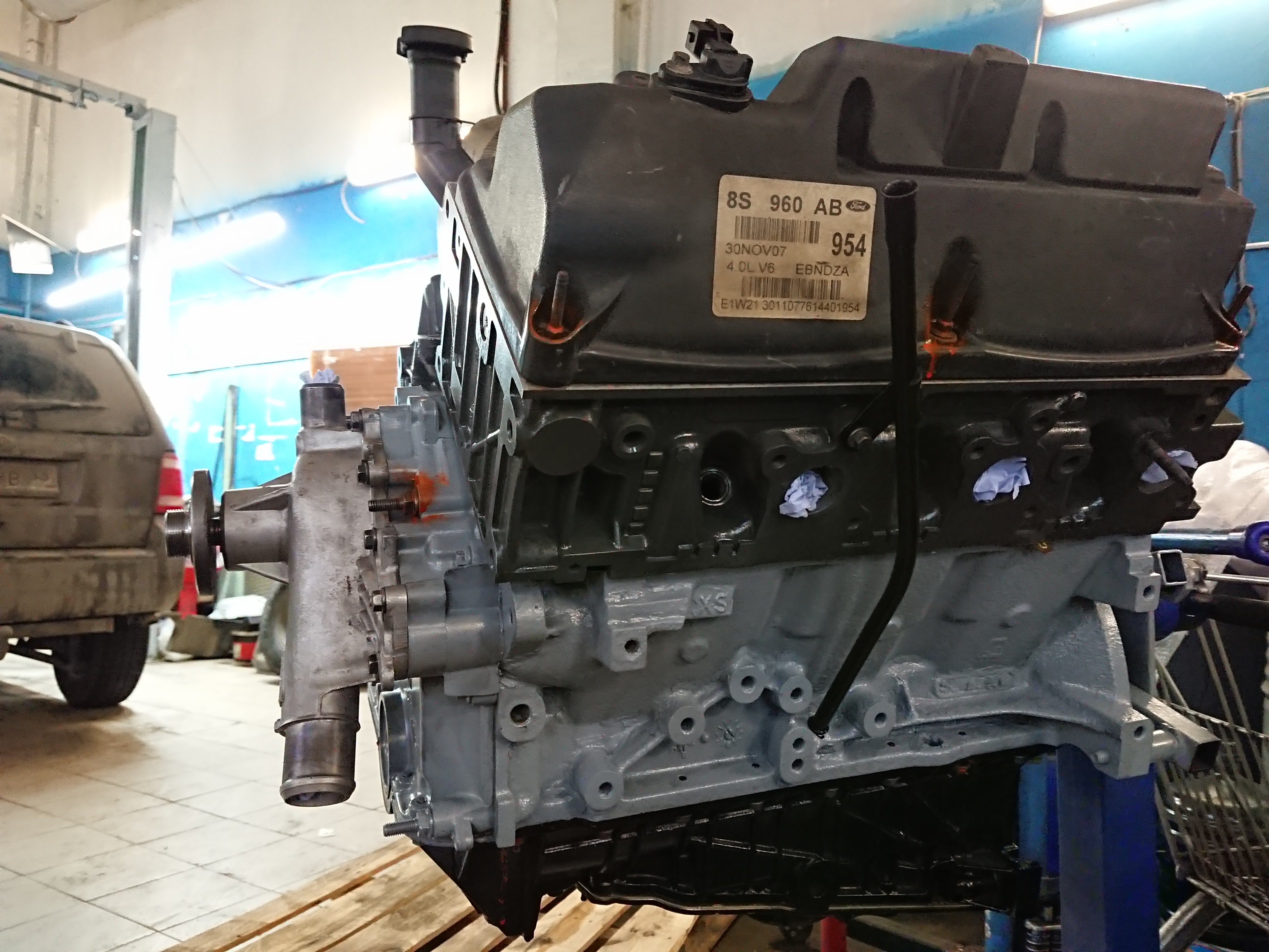 двигатель Ford V6 4.0L SOHC для автомобилей Форд Эксплорер 2001-2010, Меркурий Маунтейнир 2001-2010